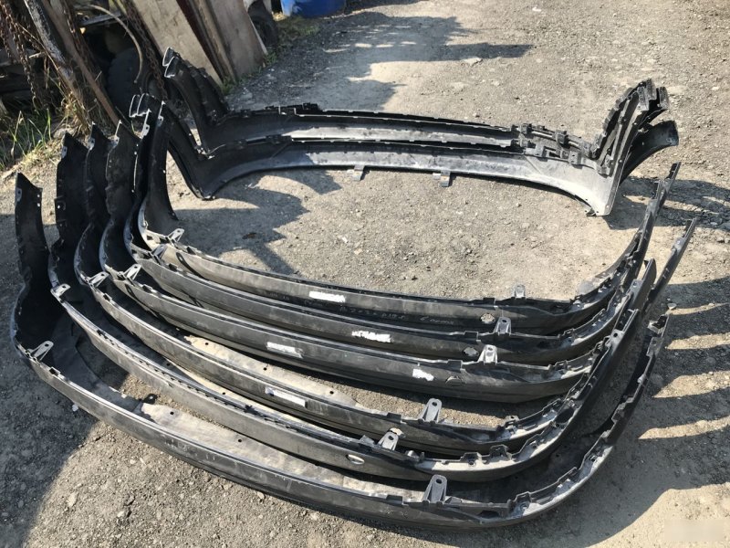 Спойлер бампера Hyundai Tucson 3