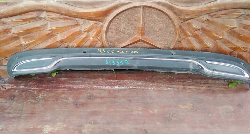 Бампер диффузор задний Mercedes-Benz C-Class W205