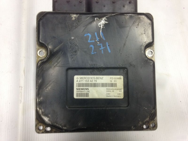 Блок управления двигателем Mercedes-Benz C-Class