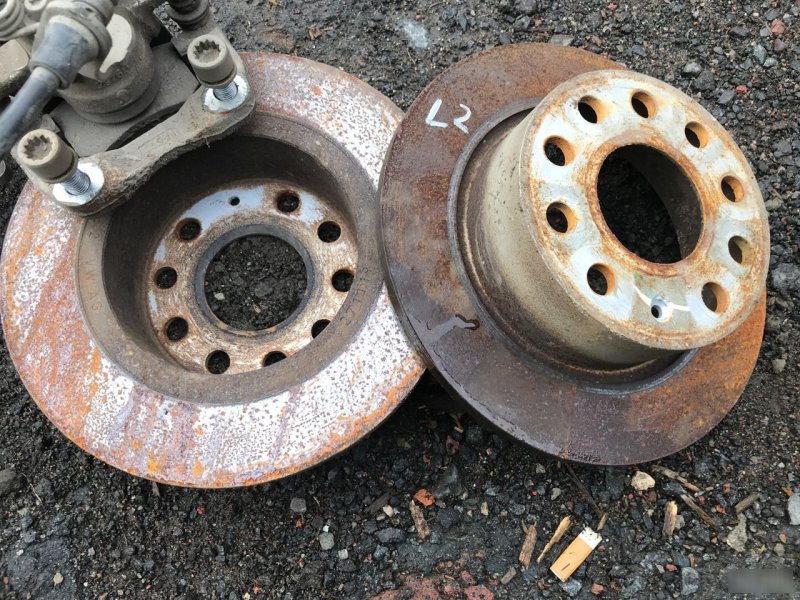 Диск тормозной задний Skoda Octavia A7