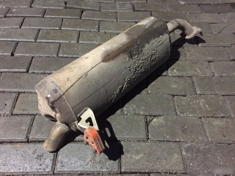 Глушитель основной Kia Soul