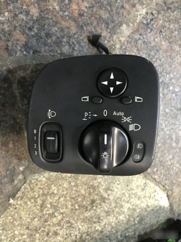 Переключатель света Mercedes C W203 ПРАВ.РУЛЬ