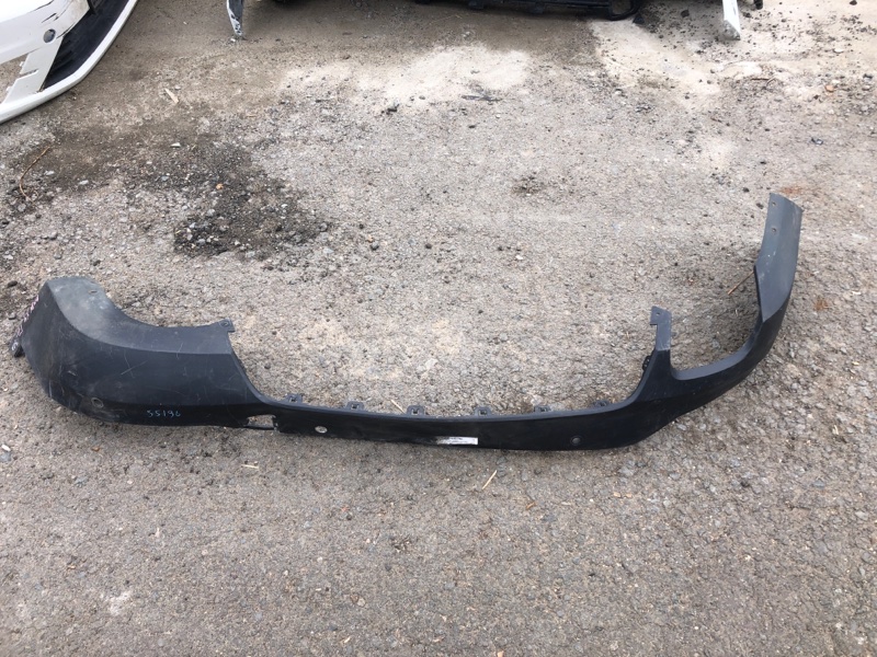 Юбка бампера задняя BMW X4 2017