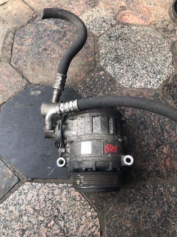 Компрессор кондиционера Mercedes C W203 OM646