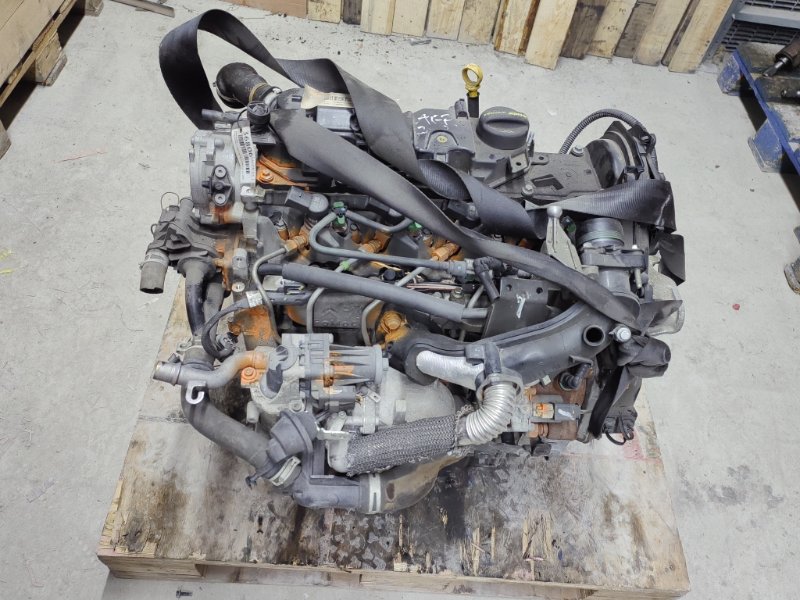 Б/У Двигатель FORD FOCUS 3 CB8 1.6 T1DB 2014. Состояние - Хорошее, FORD, Номер: T1DB